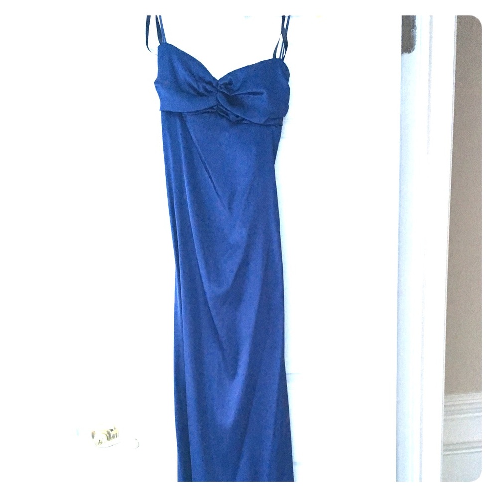 Navy blue formal gown size 2